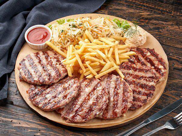 Югославия гриль - Набор Плескавиц обычных