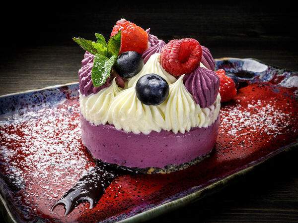 Кондитерский цех - Чернично Шоколадный чизкейк