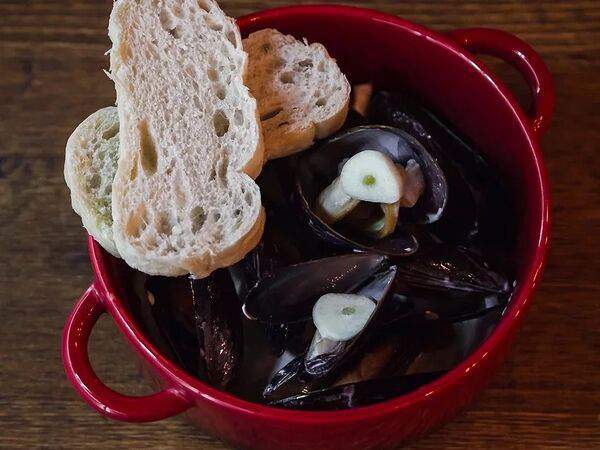 Пикник - Мидии сливки-розмарин