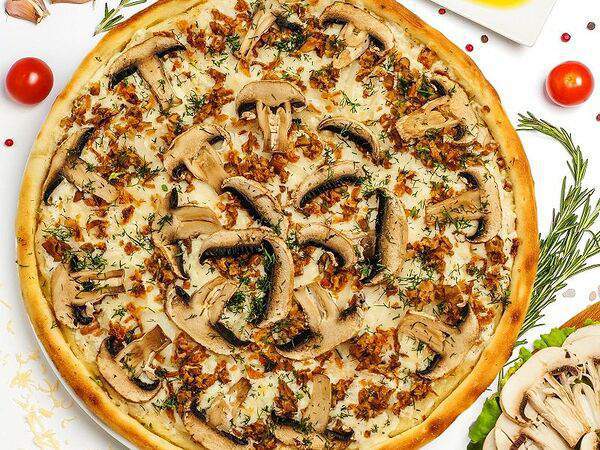 Би Би Суши Пицца - Грибная на тонком тесте