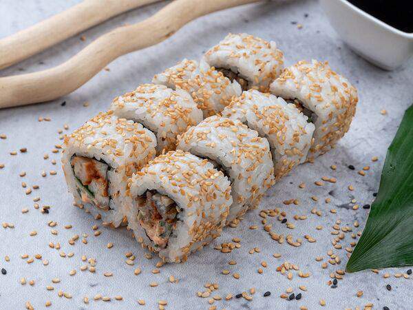 Мушу - Ролл Острый с угрем