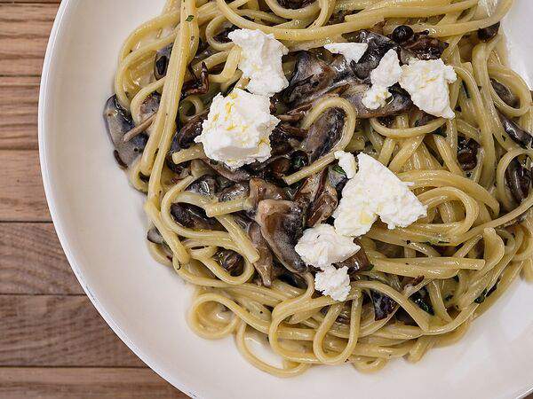 Tegridy Pizza - Лингвини с белыми грибами