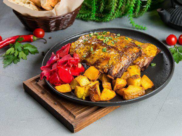 Гриль бар BQ - Фирменные свиные ребра