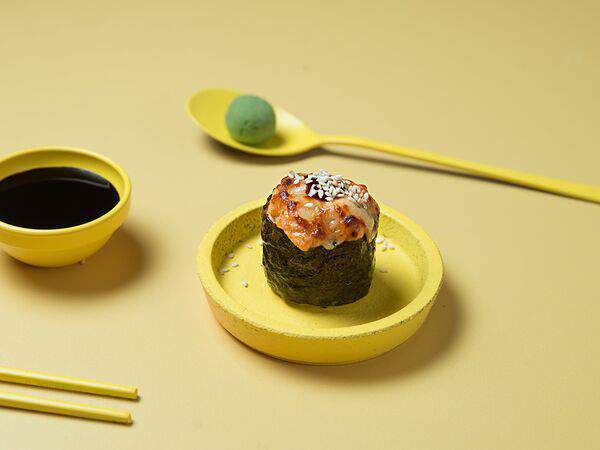 Rollwell - Запеченный гункан с гребешком