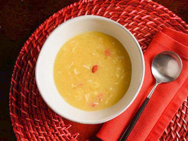 Китайская грамота - Кукурузный суп с крабом