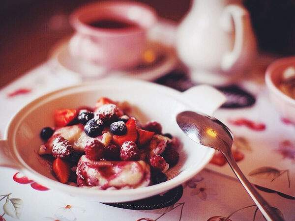 Кафе Маруся - Вареники с вишней