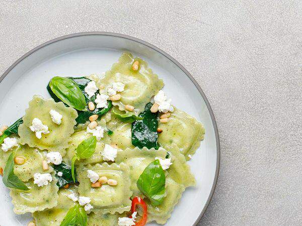 Luka Pizza - Равиоли со шпинатом и рикоттой