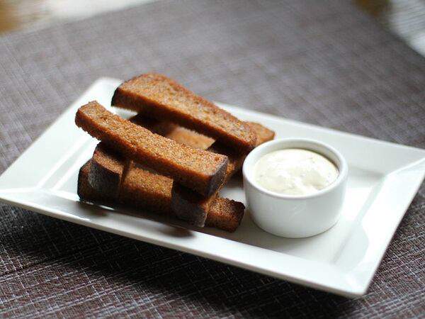 Bierhof - Чесночные черные гренки