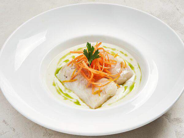 Centrale - Треска с кремом из фенхеля