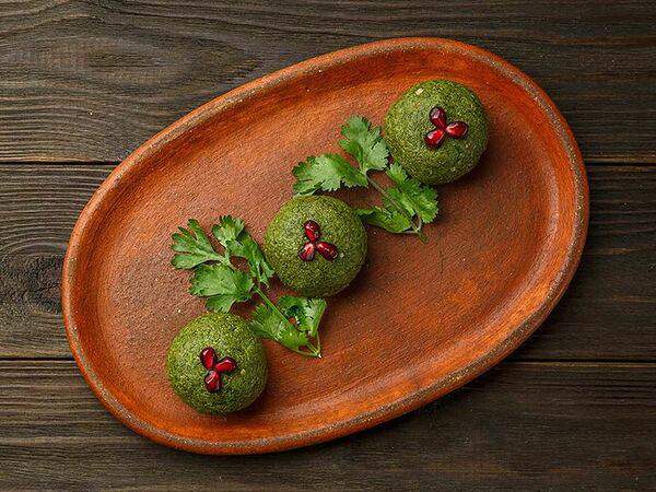 Чучвара, мангал и печи - Пхали из шпината