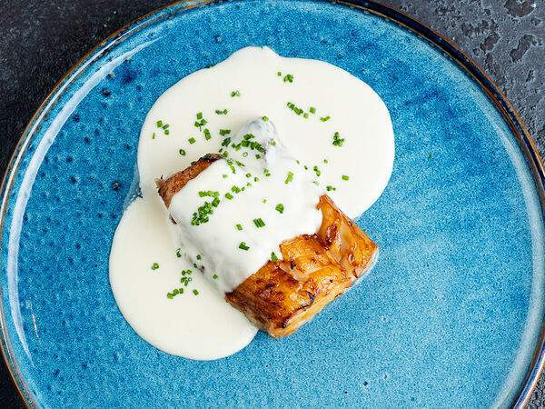 Ресторан Каре - Филе трески в сливочном соусе