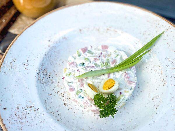 Русь - Суп холодный Окрошка на кефире