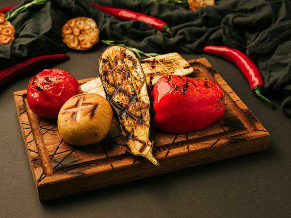 Вмясо - Овощи на гриле