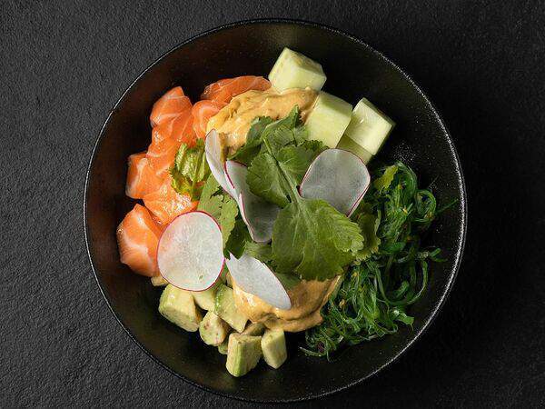 Pizza Shop - Поке с лососем и киноа