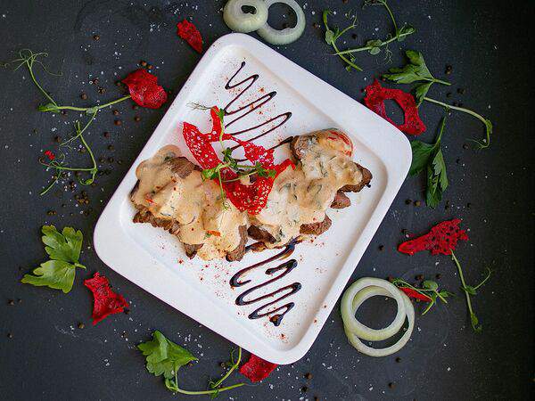 Кафе Арабелла - Тальята-ди-манзо из говядины