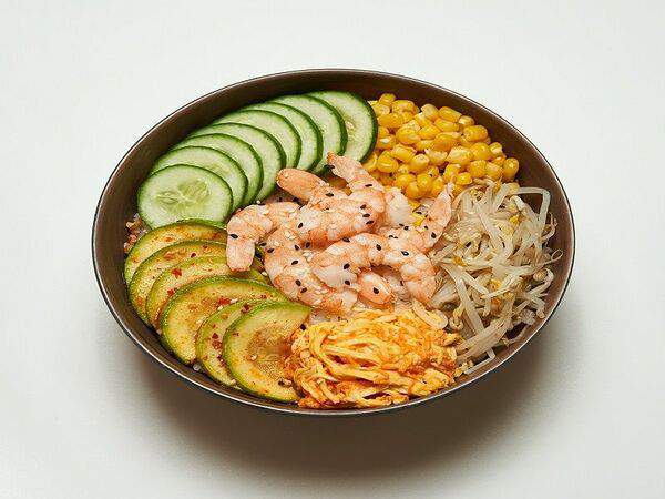 Сё и сразу - Поке с креветкой