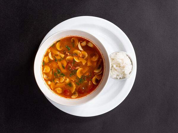 Goodson bar - Том Ям с рисом