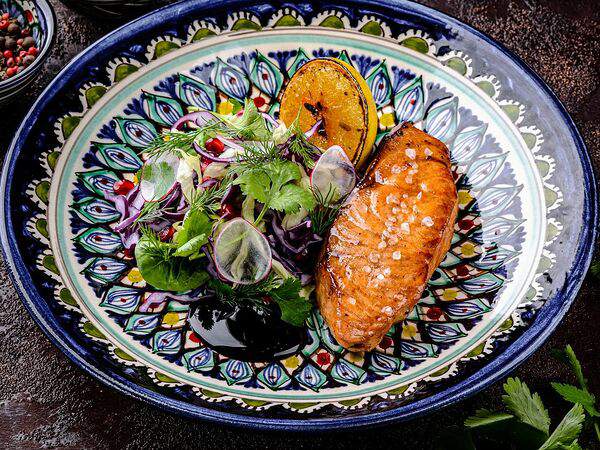 Центр плова - Филе семги на мангале