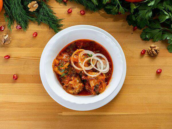 Пицца & хинкали - Чахохбили