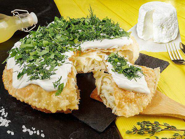 ЧебурекМи - Чебурек-пирог с картошкой и грибами