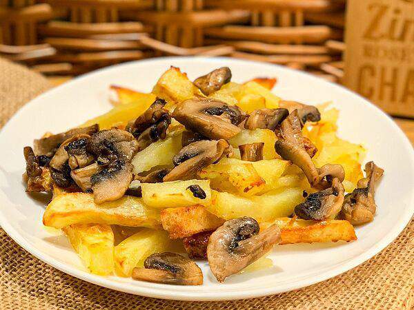 Bazar - Картофель с грибами жареный
