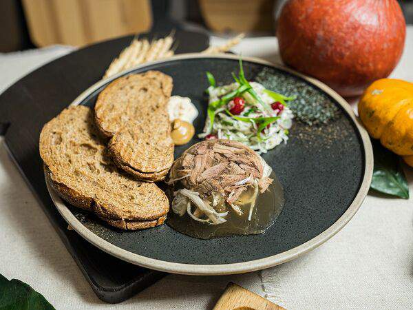 Хлебные истории - Холодец с квашеной капустой