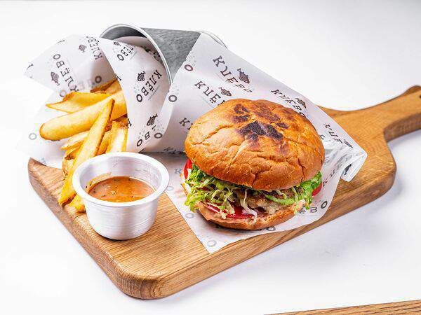 Клево - Клевый куриный бургер