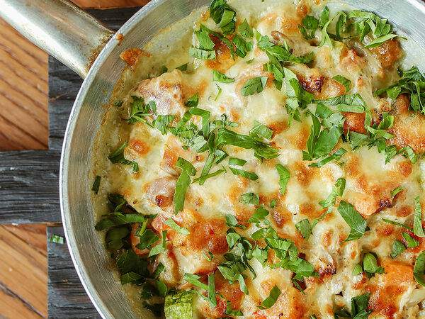 Сыроварня - Рагу из кролика со сметаной и овощами