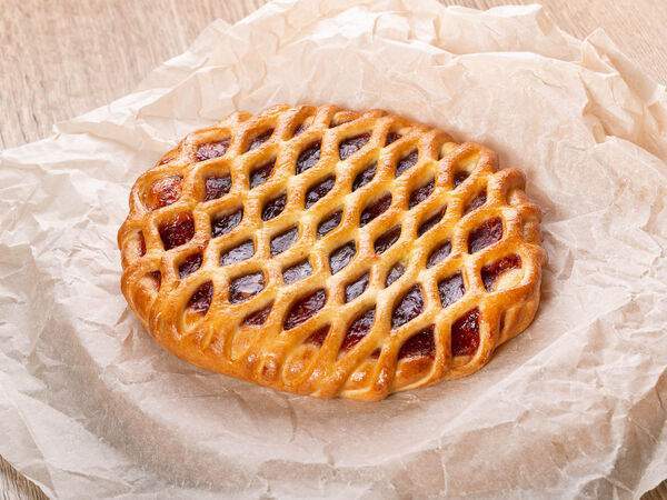 5 Вкусов - Пирог с клубникой