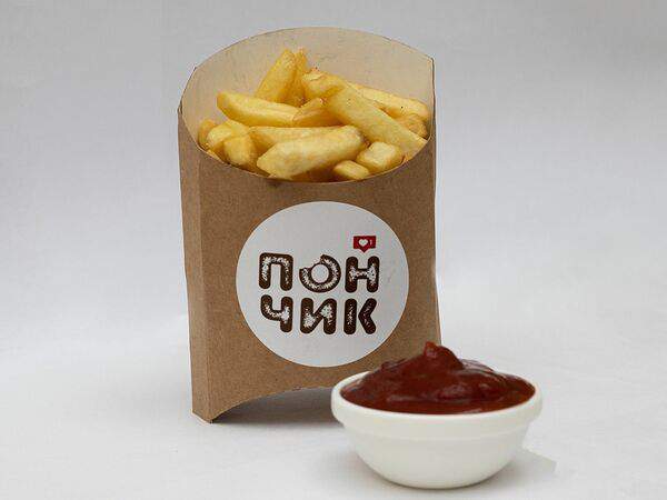 Пончик лайк - Картофель фри большой