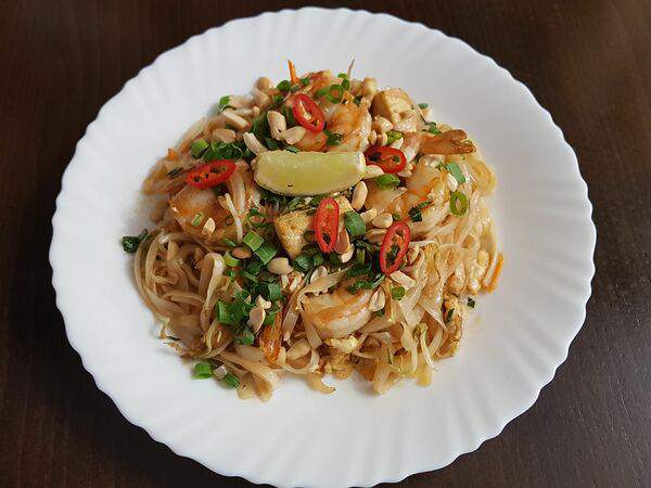 Аян - Пад Тай с креветкой