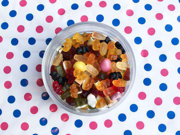 Баскин Роббинс, мороженое - Топпинг Мармелад Haribo лакрица