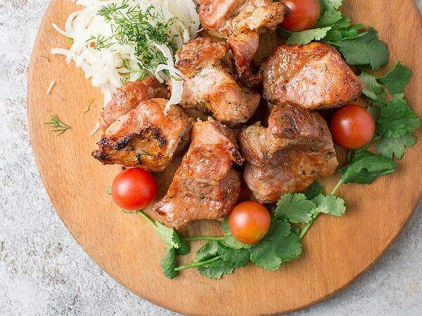 Мангал-хаус - Шашлык из cвинoй шеи