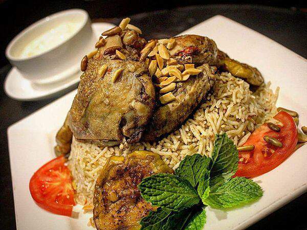 Дубай Фьюжен Арабская кухня - Капсе с курицы