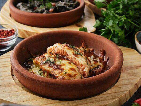 Садж - Сёмга под сыром