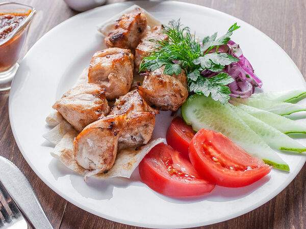 Шашлык-пикник - Шашлык из филе грудки курицы