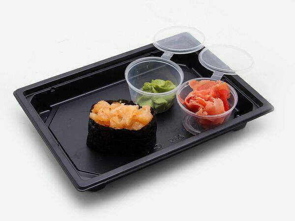 Чайник - Гункан с лососем