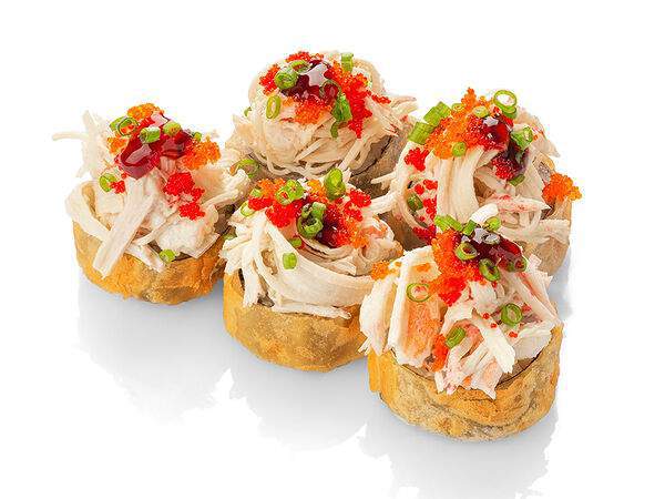 Урюк - Темпура ролл с креветкой васаби