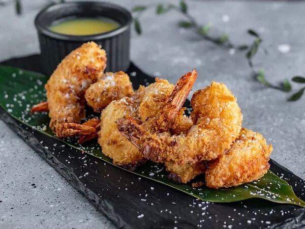 Gagarin Gastro Bar - Креветки в панировке с кокосом