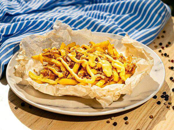 Doгги doggie - Картофель фри с беконом