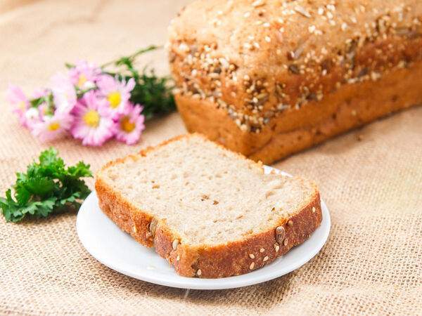 Кафе вегетарианской кухни Радхика - Кусочек хлеба