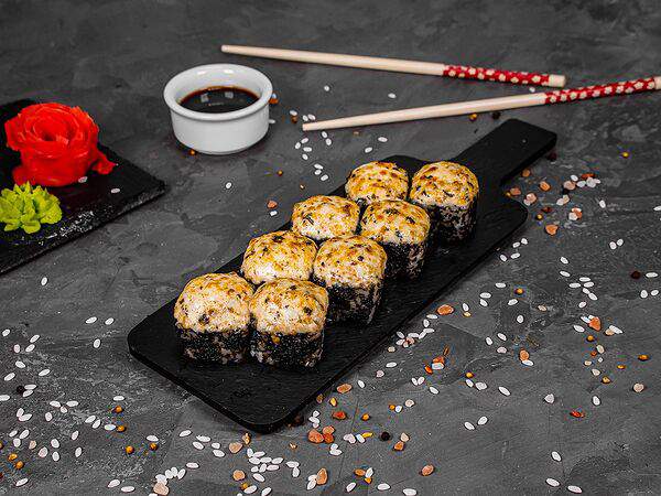 Суши-пати - Запеченный с мидиями