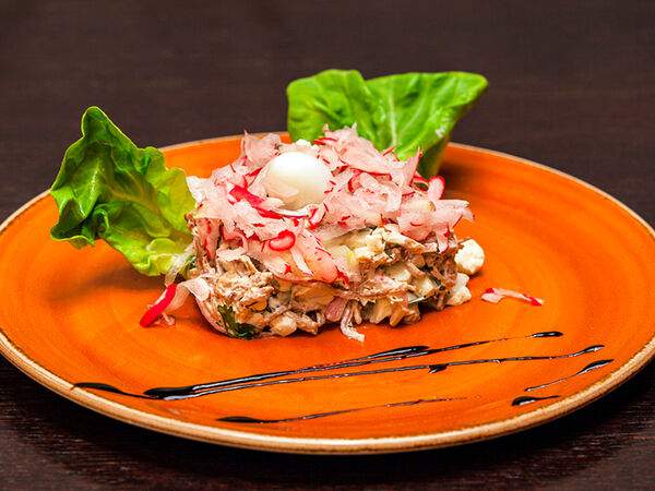 Оджахури - Салат Птичье гнездо