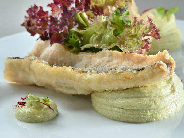 Fame ресторан - Хрустящий Сибас