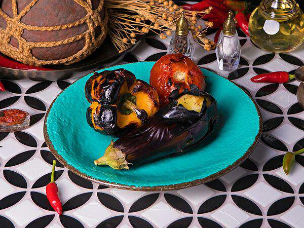 Загляни генацвале - Овощи на углях