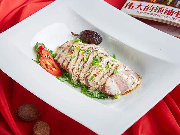 Китайская грамота - Прессованная утиная грудка Цао Га в ореховом соусе