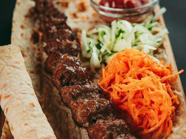 Джан шашлык - Люля-Кебаб Говядина и свинина