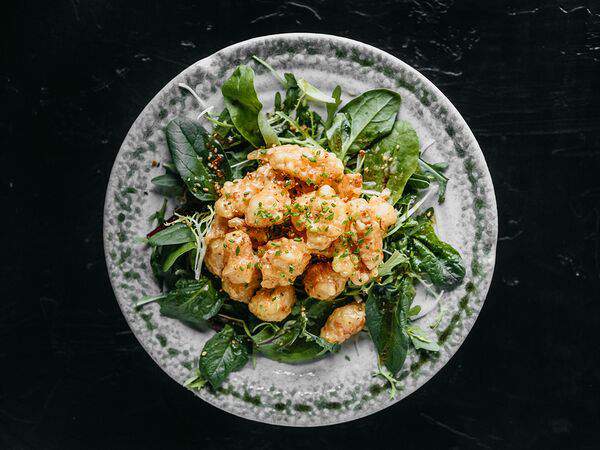 Shima - Попкорн из креветок со сладким чили майо