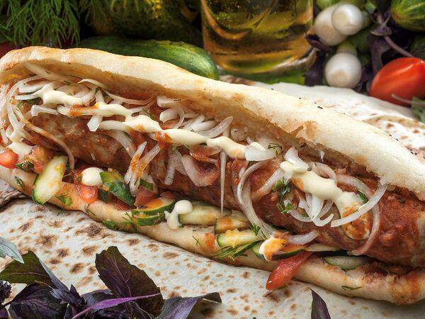 МясоGOOD - Люля-кебаб курица-свинина в пите