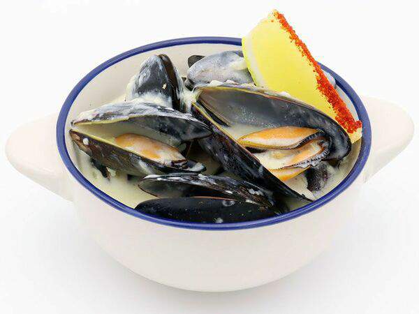 Hot-Pizza - Мидии чилийские в соусе дорблю